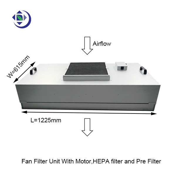 4x2 la unidad de filtrado de la fan de los pies HEPA con el motor, filtro de HEPA y pre filtra para el sitio limpio 0