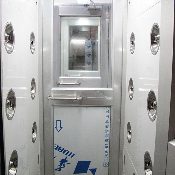 Ducha de aire automática del recinto limpio que sopla con la puerta de oscilación de aluminio de W730mm, anchura de 1230m m 1
